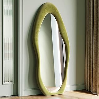 Wavy wall mirror