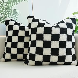 Checkerboard pillow
