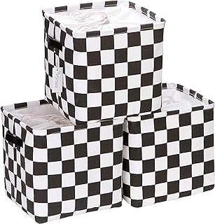 Checkerboard storage bins