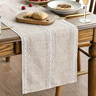 Neutral table runner