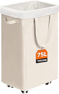 Slim laundry hamper