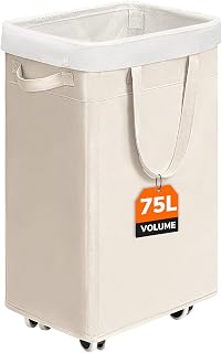 Slim laundry hamper